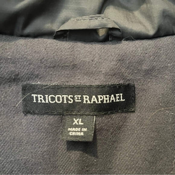 TRICOT ST RAFAEL puffer vest xl grey - Picture 4 of 5